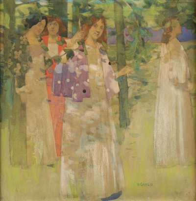 La procession de Sainte Agnès - David Gauld
