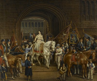 Procession de Lady Godiva de 1829, 1867 - David Gee