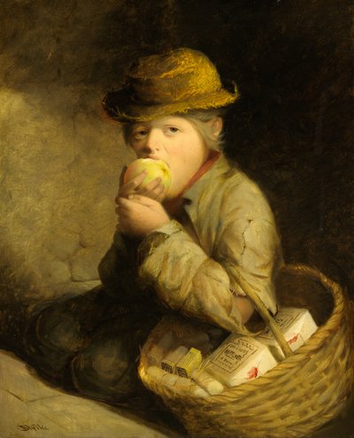 Un vendeur d