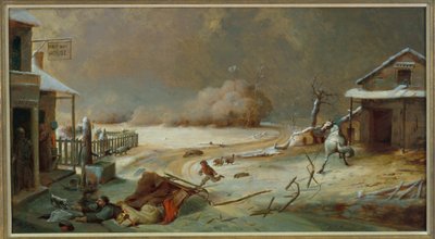 Maison à mi-chemin, 1864 - David Gilmour Blythe