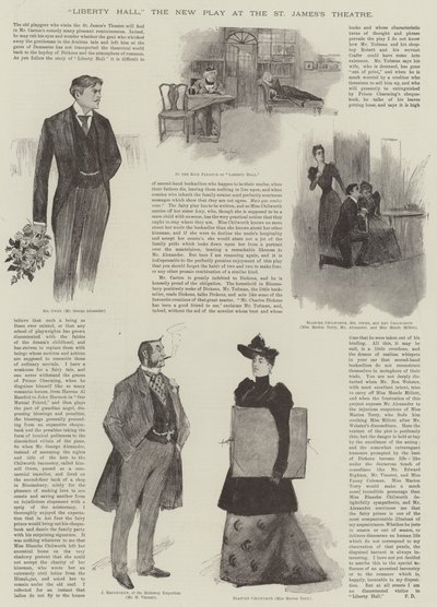 Liberty Hall, la nouvelle pièce au théâtre St James - David Hardy