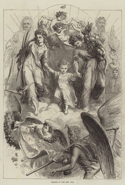 Accueillir la Nouvelle Année - David Henry Friston