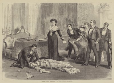Scène de Delilah au Théâtre Olympique - David Henry Friston
