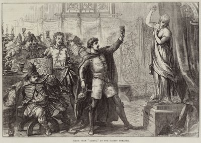 Scène de Zampa, au Gaiety Theatre - David Henry Friston