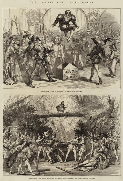 Les pantomimes de Noël - David Henry Friston
