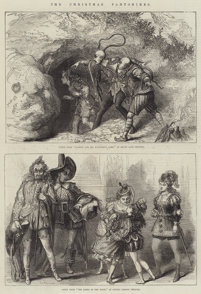Les pantomimes de Noël - David Henry Friston