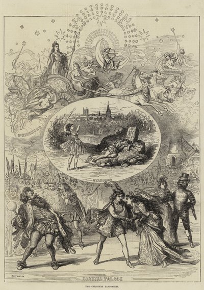 Les pantomimes de Noël - David Henry Friston