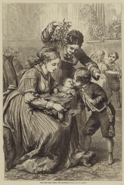 Le premier baiser sous le gui - David Henry Friston