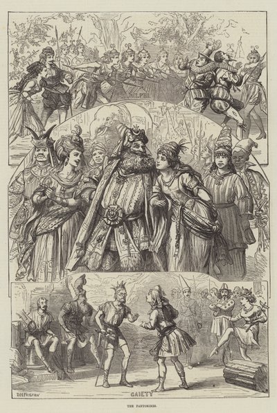 Les Pantomimes - David Henry Friston