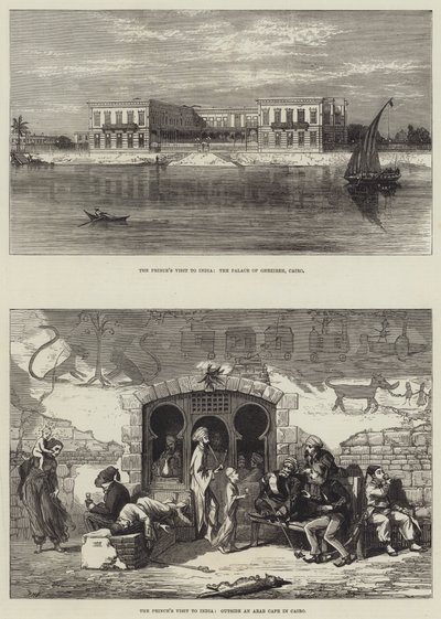 La visite du prince en Inde - David Henry Friston
