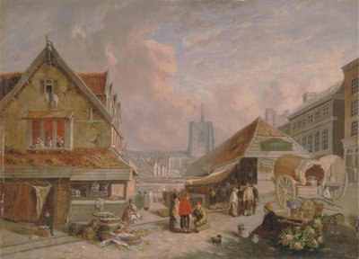 Le vieux marché aux poissons, Norwich - David Hodgson