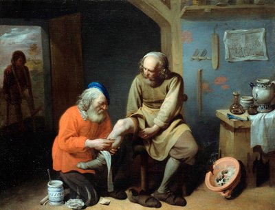 Le chirurgien de village - David III Ryckaert
