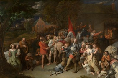 Soldats pillards - David III Ryckaert