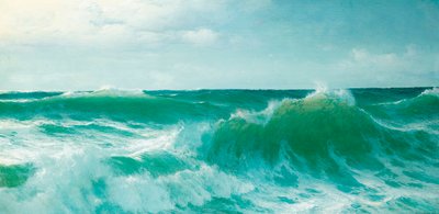 Une vague déferlante, 1894 - David James