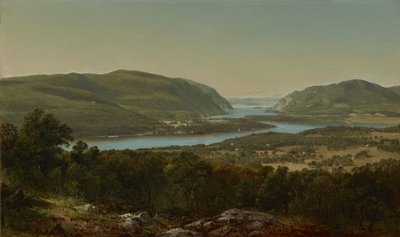 Vue de Garrison, West Point, New York - David Johnson