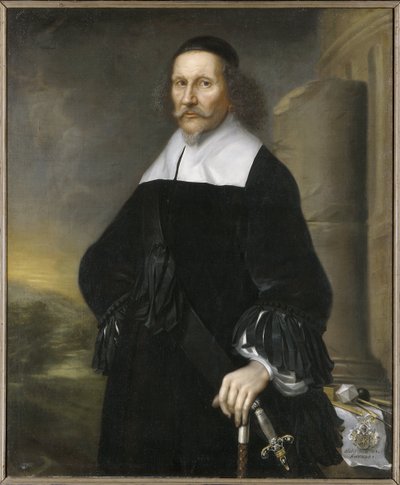 Georg Stiernhielm, poete et linguiste suedois - David Klöcker Ehrenstrahl