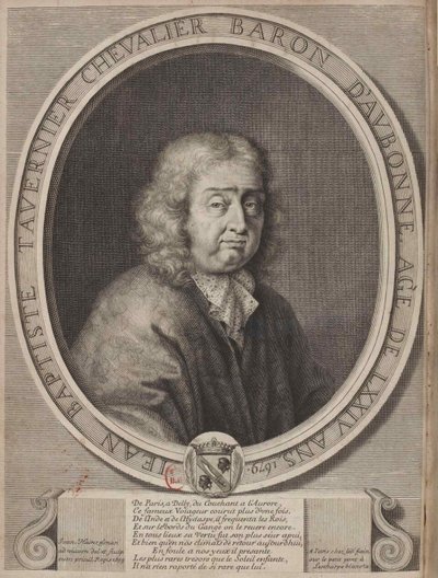 Portrait de Jean-Baptiste Tavernier (1605-1689) - David Klöcker Ehrenstrahl