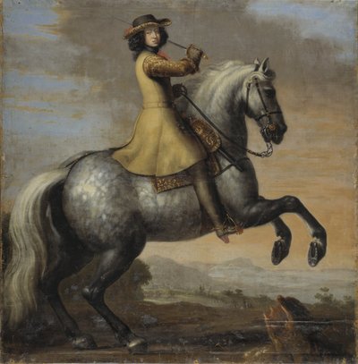 Charles XI, roi de Suède, à cheval, 1672 - David Klöcker Ehrenstrahl