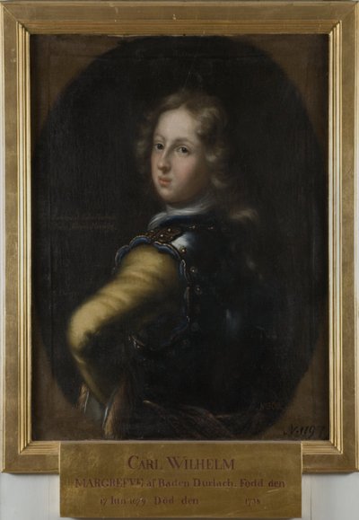 Charles-Guillaume, 1679-1738, margrave de Bade-Durlach - David Klöcker Ehrenstrahl