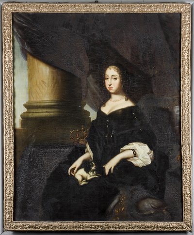 Portrait de Hedwige Éléonore de Holstein-Gottorp (1636-1715) - David Klöcker Ehrenstrahl