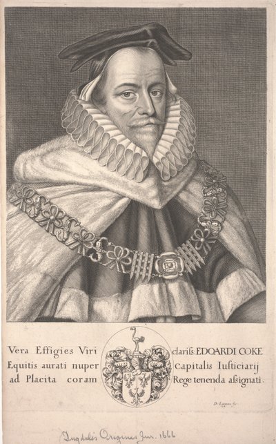 Edward Coke - David Loggan