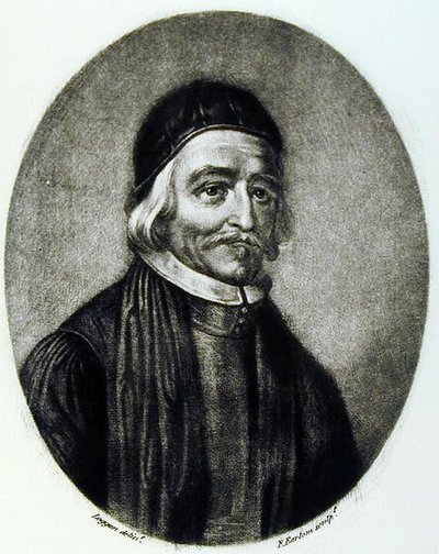 Portrait du Dr Thomas Bailey, gravé par Richard Earlom (1743-1822) de Illustrious Characters in British History - David Loggan