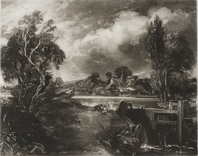 Écluse sur la Stour, Suffolk - David Lucas