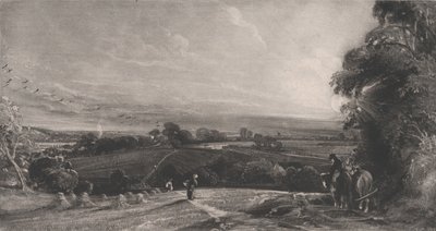 Coucher de soleil automnal, 1830 - David Lucas