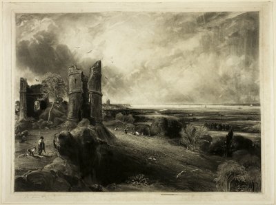 Château de Hadleigh près du Nore - David Lucas