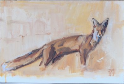 Renard rouge, 2022 - David Mayer