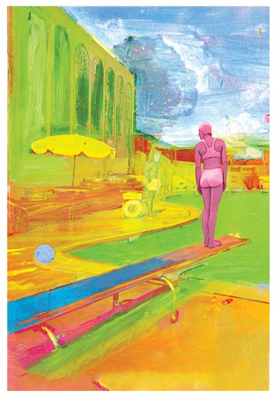 La piscine verte, 2016 - David McConochie