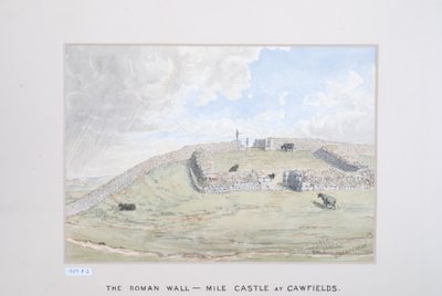 Le Mur Romain - Château de Mile à Cawfields, 1880-89 - David Mossman