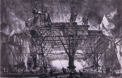 Le Grand Portique, Bibbys Annual - David Muirhead (after) Bone
