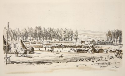 Un terminus ferroviaire, illustration de 