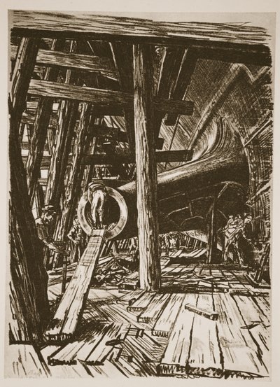 Un support de mât, illustration de 