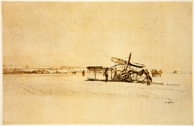 Un avion écrasé près d