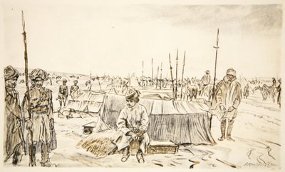 Cavalerie indienne, illustration de 
