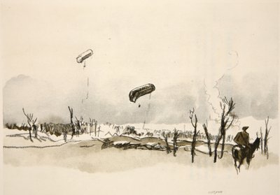 Sur la Somme : Ballons saucisses, illustration de 