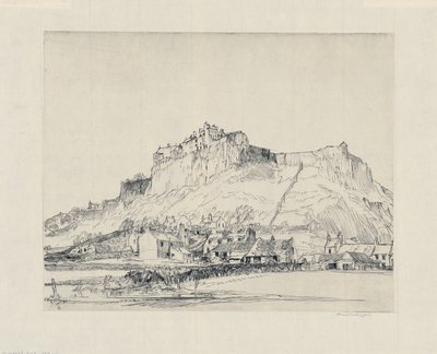 Château de Stirling - David Muirhead Bone