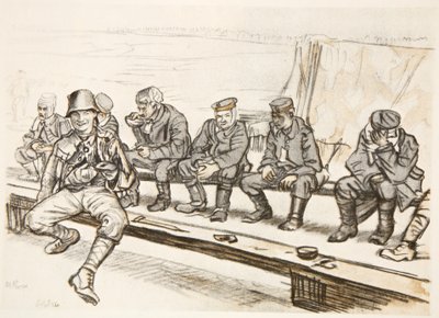 Le guerrier heureux, illustration de 
