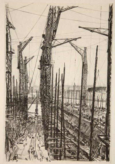 Les sept grues, illustration de 