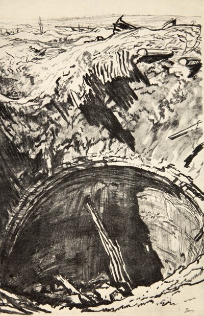 La fosse de la ferme Mouquet, illustration de 