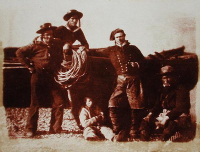 Pêcheurs - David Octavius and Adamson Robert Hill
