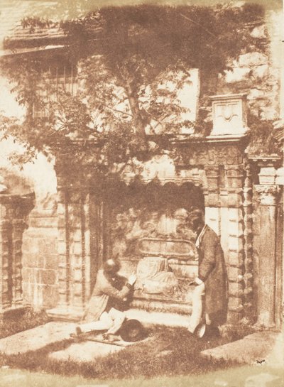 Édimbourg. Cimetière de Greyfriars, 1843-47 - Hill and Adamson