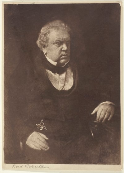Lord Robertson, 1843-46, imprimé 1890-1900 - Hill and Adamson