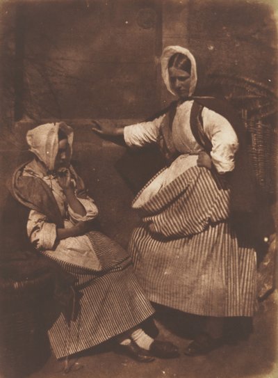 Poissonnières de Newhaven, vers 1845 - Hill and Adamson
