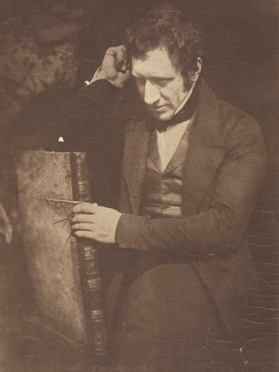 Portrait de James Nasmyth, vers 1844, imprimé en 1890-1900 - Hill and Adamson