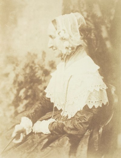 Portrait de Mme Rigby - Hill and Adamson