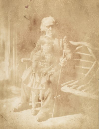 Rév. Dr. Thomas Chalmers et Thomas Chalmers Hanna, 1843-47. Créateurs : David Octavius Hill, Robert Adamson, Hill & Adamson - Hill and Adamson
