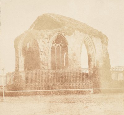 Saint Andrews. Chapelle des Dominicains, 1843-47 - Hill and Adamson
